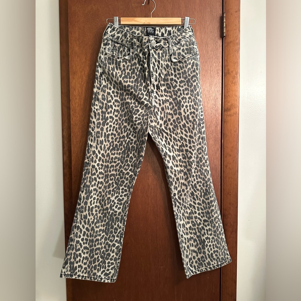 Urban Outfitters/BDG Leopard Print Straight Kick